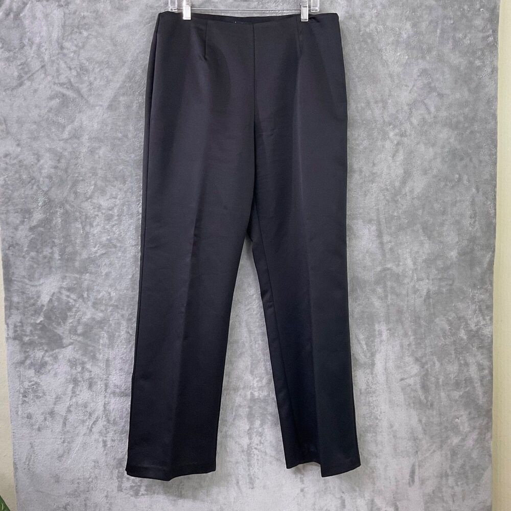 Bentley a  pants women’s size 14 Black side zip Career VTG. USA Holiday
